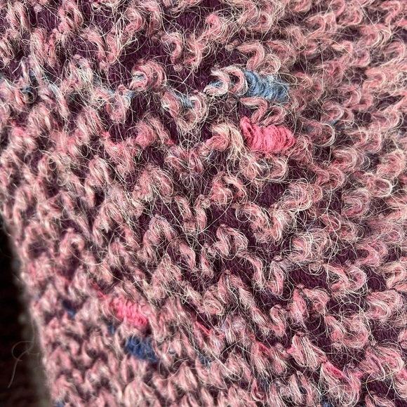 NWT Vintage 60s 70s White Stag Mohair Loop Knit Sweater Jacket Blazer Sz medium - Picture 6 of 7